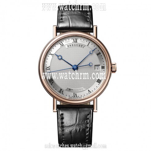 Breguet Classique Silver Dial 18K Rose Gold Automatic Ladies Watch 9067BR12976
