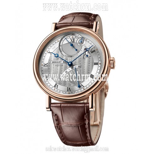 Breguet Classique Silver Dial 18kt Rose Gold Men's Watch 7727BR129WU