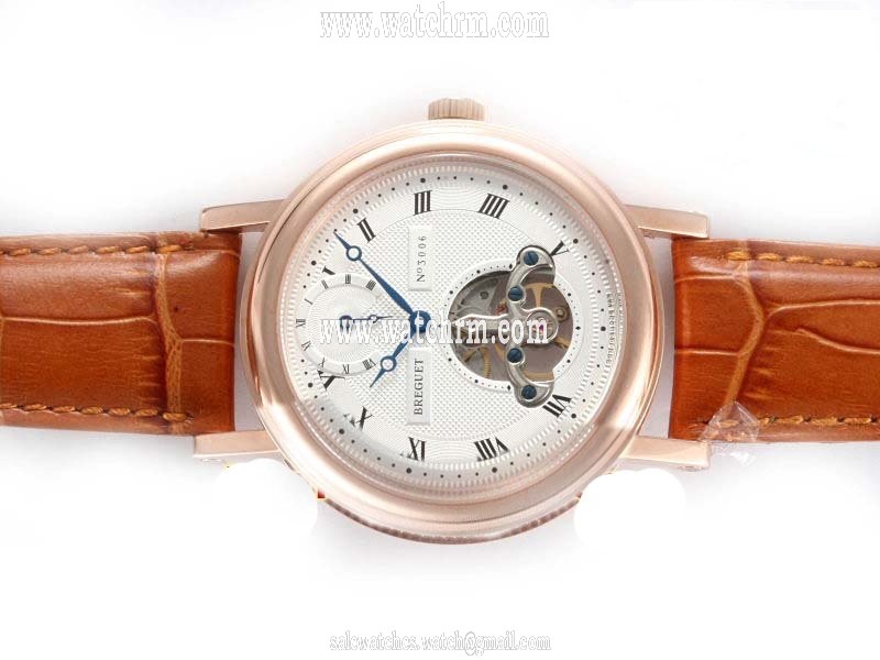 Breguet Classique Tourbillon 5317BR/129/V6 White Dial Rose Gold Case Round Watch