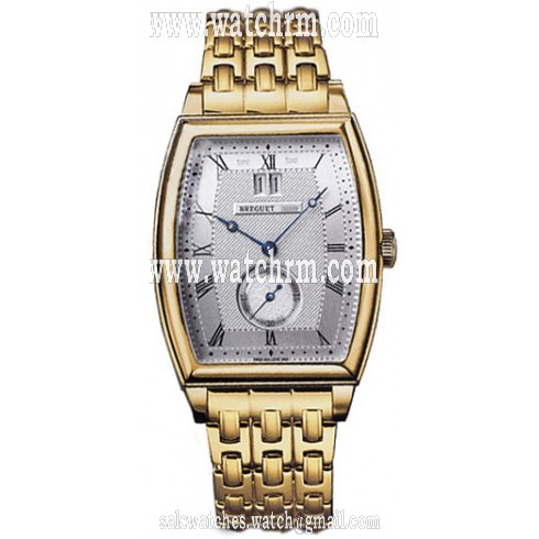 Breguet Heritage Big Date Silver Dial 18kt Yellow Gold Men's Watch 5480BA12AB0