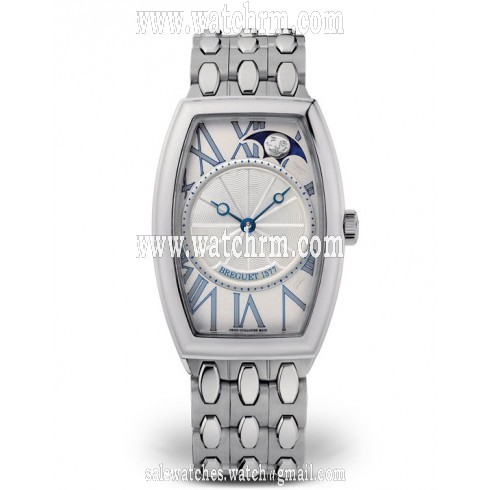 Breguet Heritage Silver Dial 18kt White Gold Unisex Watch 8860BB-11-BB0