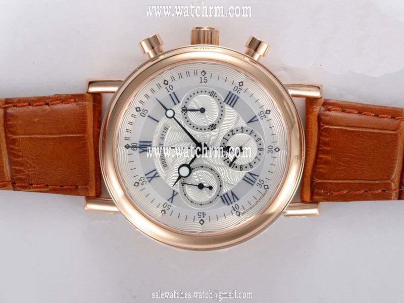 Breguet Marine 3460BA/12/996 White Dial 40mm Manual Winding Watch