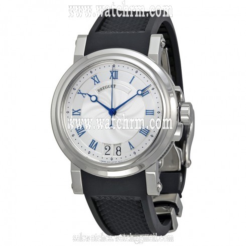 Breguet Marine Automatic Big Date Men's Watch 5817ST125V8
