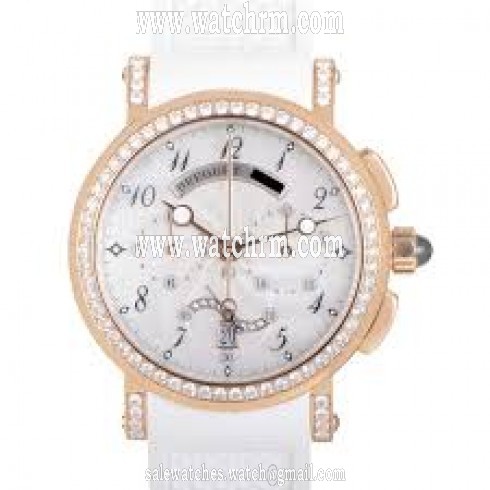 Breguet Marine Chronograph White Dial Ladies Watch 8828BR5D586DD00