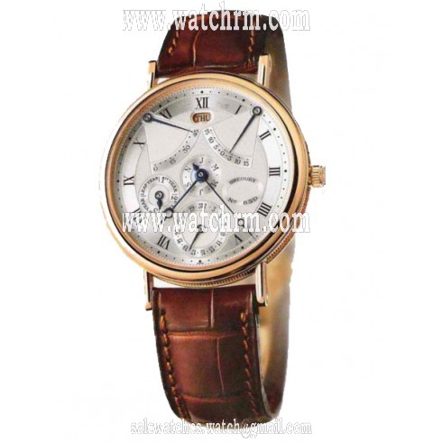 Breguet Perpetual Calendar Equation of Time Silver Dial Automatic Men's Watch 3477BR1E986