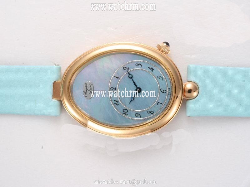 Breguet Reine de Naples 8929ZB/5D/844 DD0D Womens 29x36mm Quartz Watch