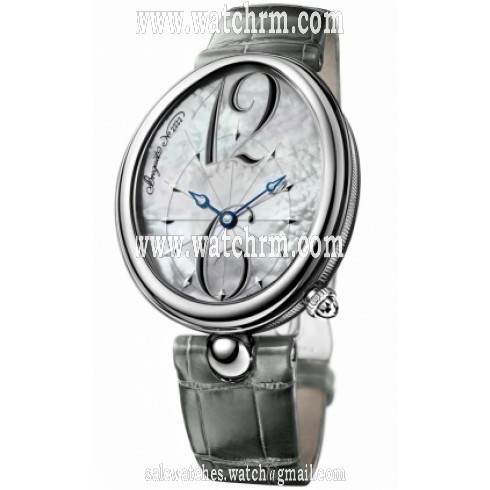 Breguet Reine De Naples White Mother of Pearl Dial Ladies Watch 8967ST58986