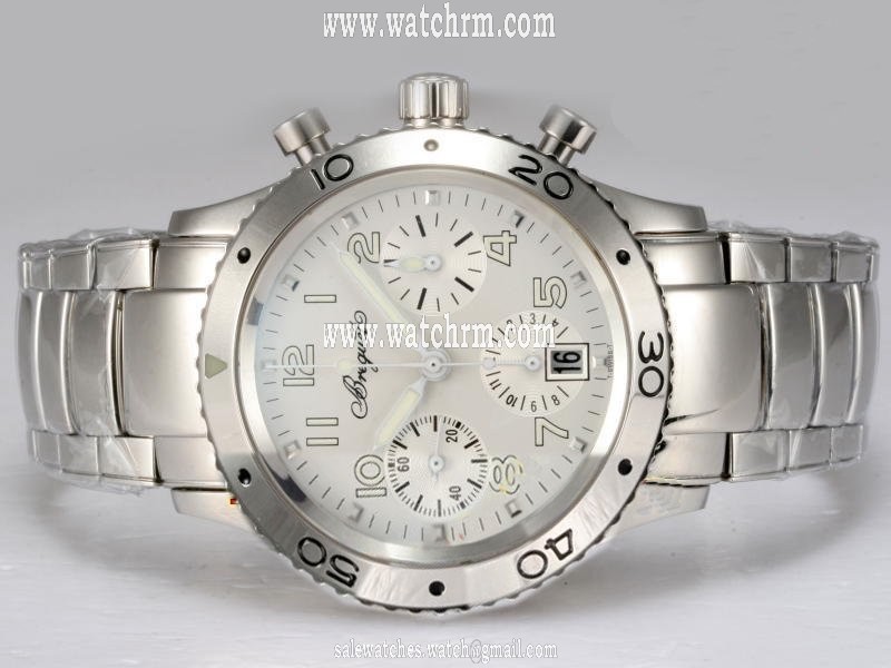 Breguet Type XXI 3800ST/92/SW9 Stainless Steel Case Mens Stainless Steel Bezel Watch