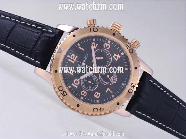 Breguet Type XXI 3810BR/92/9ZU 42.5mm Automatic Black Dial Watch