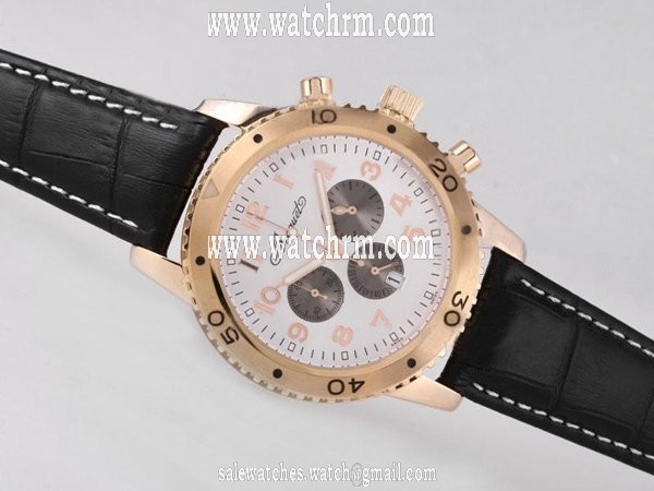 Breguet Type XXI 3810BR/92/9ZU White Dial Automatic 42.5mm Watch
