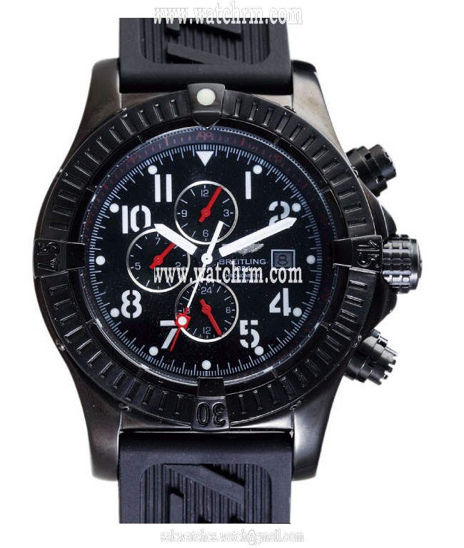 Breitling Aeromarine Chrono Avenger A1736402/BA30R1 Blue Dial Automatic Round Watch