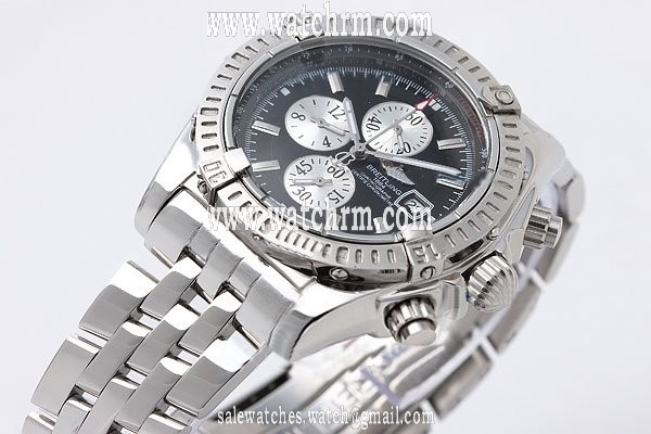 Breitling Aeromarine Chrono Colt A73380 Stainless Steel Case 46mm Watch