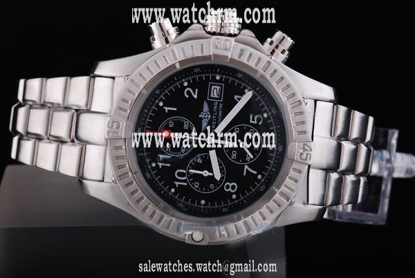 Breitling Aeromarine Super Avenger Steel 46mm Mens Automatic Watch