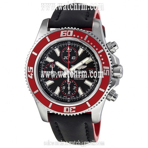 Breitling Aeromarine Superocean II Automatic Chronograph Black Dial Men's Watch A13341X9-BA81BKLT