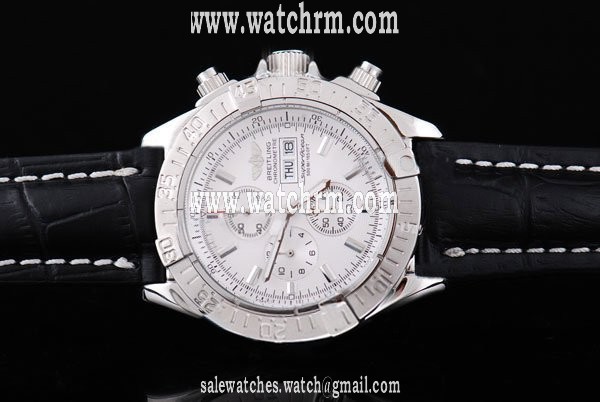 Breitling Aeromarine Superocean Steelfish A1337011-A660BKRD 46mm White Dial Automatic Watch