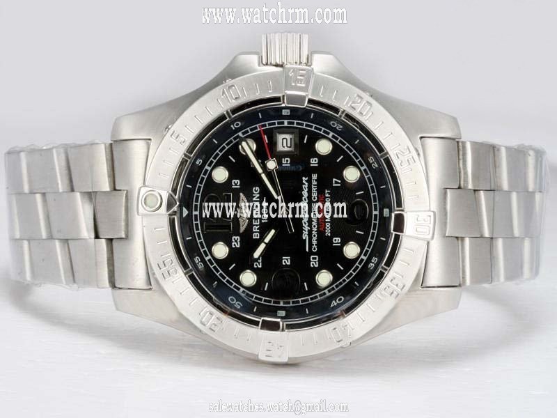 Breitling Aeromarine Superocean Steelfish Steel Automatic Round Mens Watch