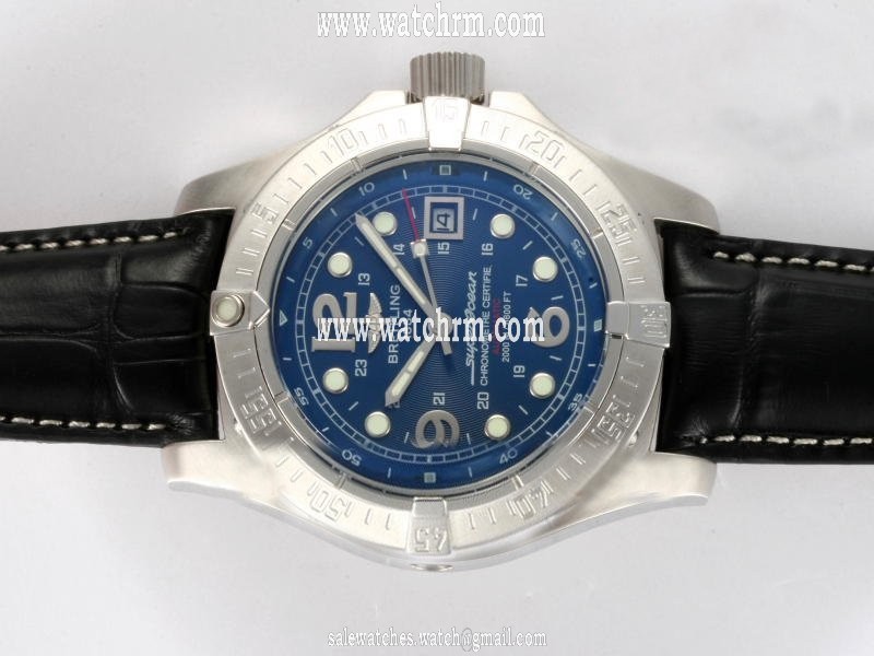 Breitling Aeromarine Superocean Steelfish Steel Mens Automatic Round Watch