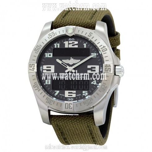 Breitling Aerospace EVO Grey Dial Quartz Men's Watch E7936310-F562GRFT