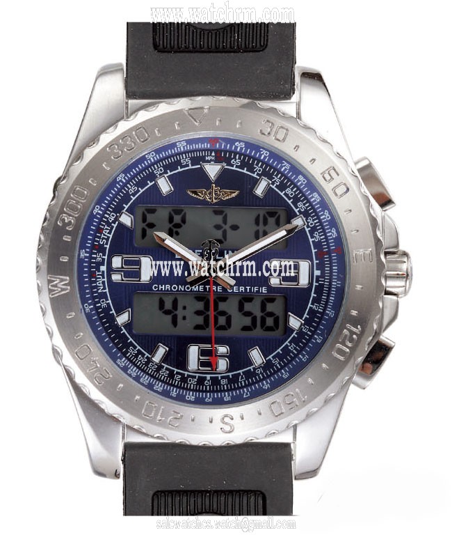 Breitling Airwolf E7936210/Q572-2lT Stainless Steel Bezel Grey Dial Quartz Watch