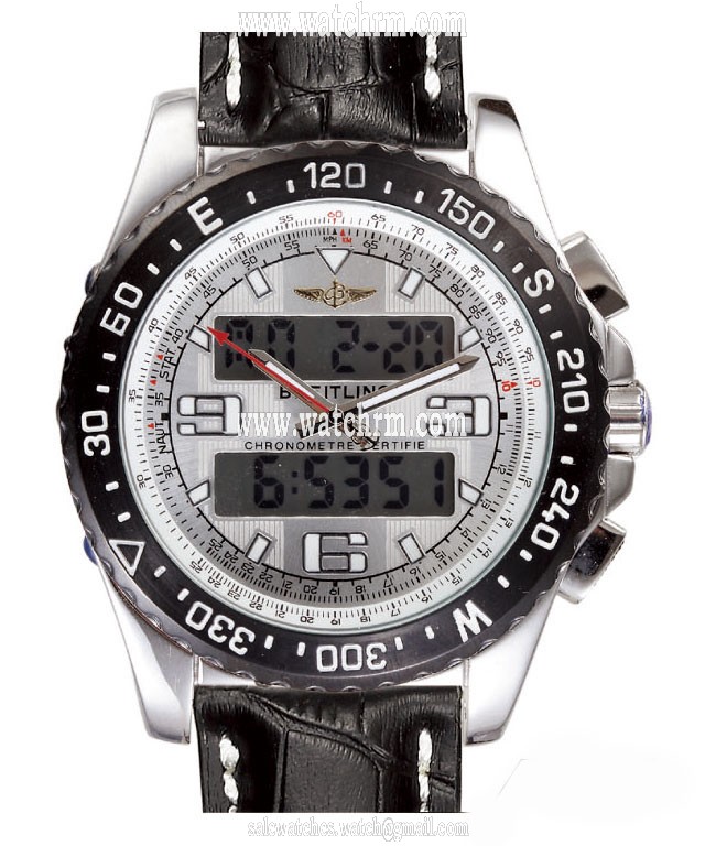 Breitling Airwolf Raven E7936210/G682 Mens 43.5mm Quartz Watch
