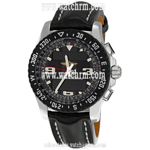 Breitling Airwolf Raven Volcano Black Dial Men's Watch A7836423-B911BKLT
