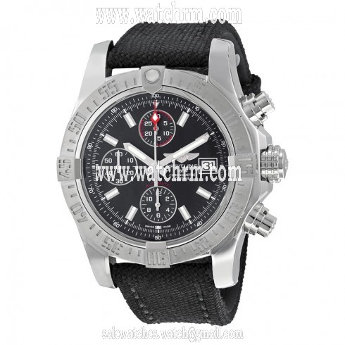 Breitling Avenger II Chronograph Black Dial Men's Watch A1338111-BC32BKFT