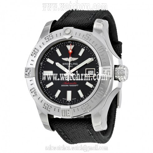 Breitling Avenger II Seawolf Automatic Black Dial Men's Watch A1733110-BC30BKFT