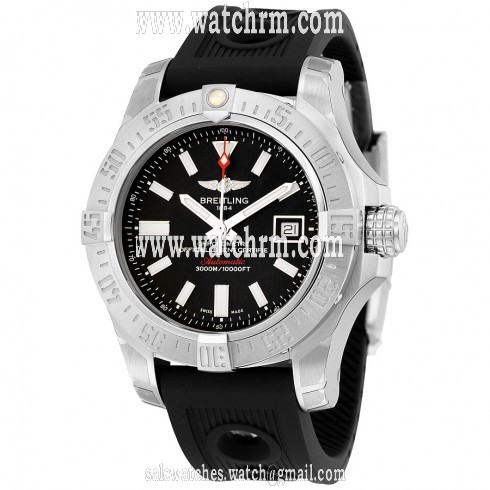 Breitling Avenger II Seawolf Volcano Black Dial Automatic Men's Watch A1733110-BC30BKOR