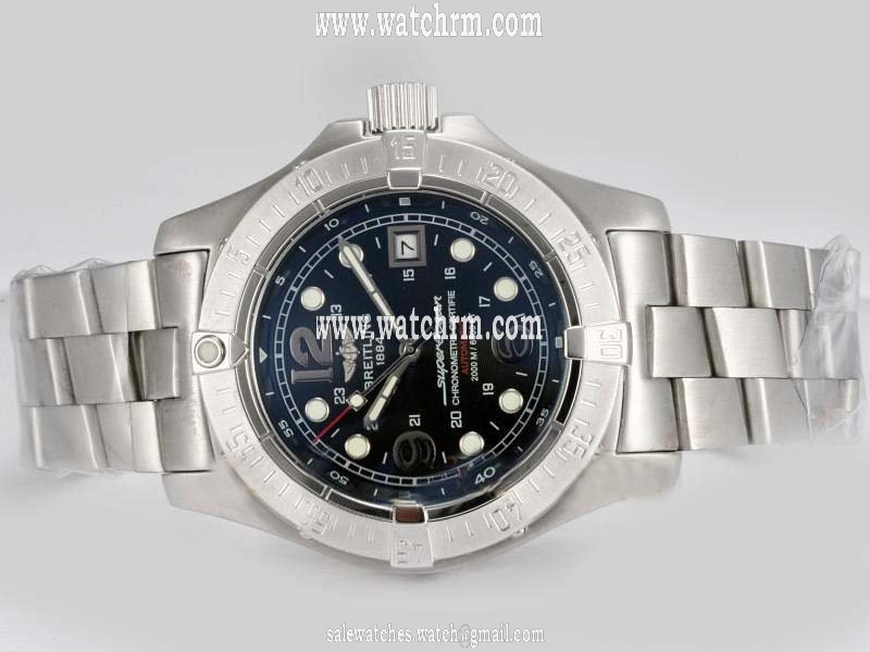 Breitling Avenger Seawolf A1733010/C801 Black Dial 43mm Watch