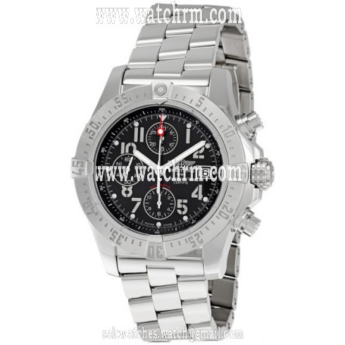 Breitling Avenger Skyland Grey Index Chronograph Men's Watch A1338012-B975SS