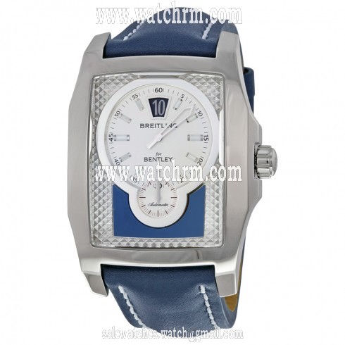 Breitling Bentley Flying B Automatic Jumping Hour Blue Dial Men's Watch A2836212-C722BLLT