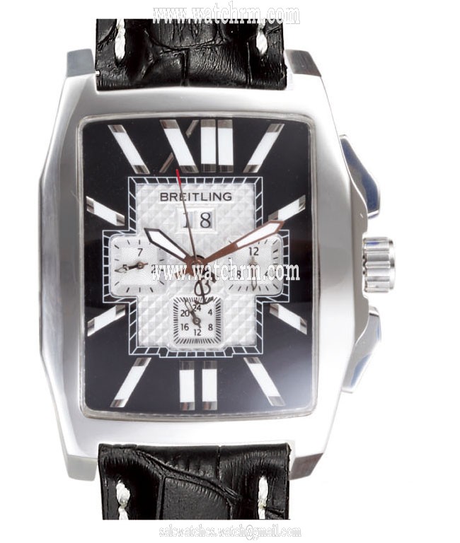Breitling Bentley Flying B Chronograph A1636212/B881 Rectangle Black Dial Automatic Watch