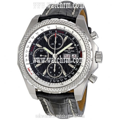 Breitling Bentley GT Racing Black Dial Chronograph Men's Watch A1336313-B960BKCT