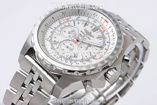 Breitling Bentley Motors 6.75 A4436412 48.7mm Mens Stainless Steel Case Watch