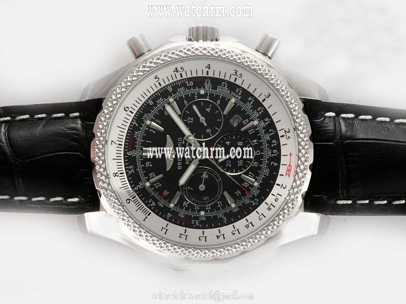Breitling Bentley Motors 6.75 Black Dial Automatic 49mm Black Dial Watch
