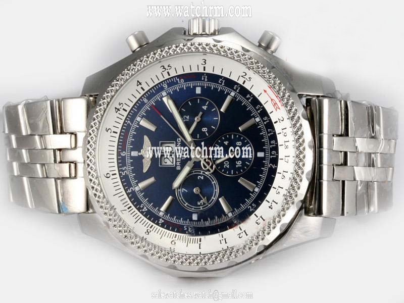 Breitling Bentley Motors 6.75 Blue Dial Automatic 49mm Watch