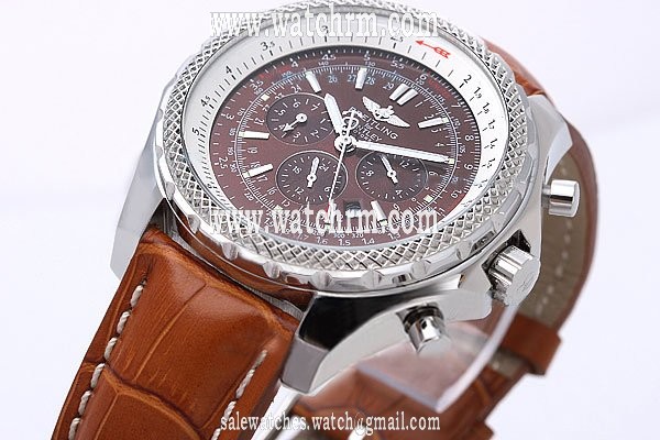 Breitling Bentley Motors 6.75 Brown Dial Automatic Mens 49mm Watch