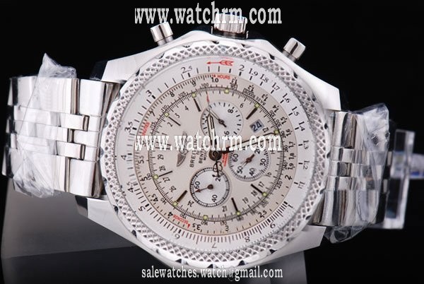 Breitling Bentley Motors 6.75 Steel Brown Dial 49mm Mens Watch