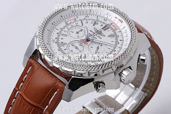 Breitling Bentley Motors A25362 Midsize Quartz Chronograph Round Watch