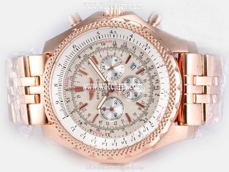 Breitling Bentley Motors A2536212/C618-SS 49mm Red Dial Watch