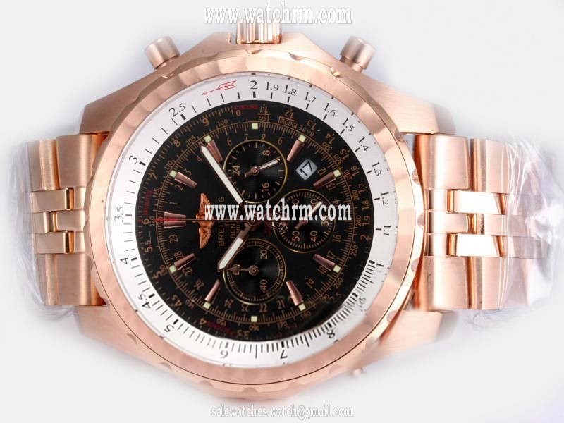 Breitling Bentley Motors A2536212-G552SS Midsize Round Watch
