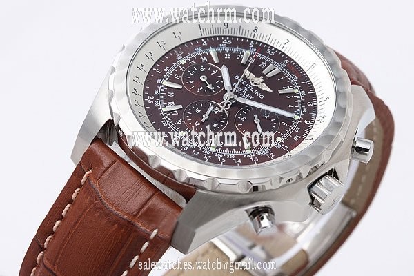 Breitling Bentley Motors A25363 Purple Dial 49mm Automatic Watch