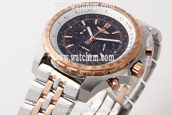 Breitling Bentley Motors A2536313/Q502 Silver Stainless Steel Strap Round Watch