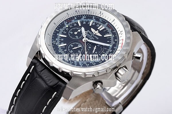 Breitling Bentley Motors Blue Dial Blue Dial Round Quartz Watch