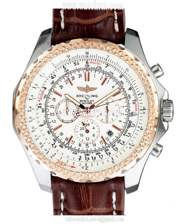 Breitling Bentley Motors GMT A25362 Round Midsize Automatic Watch