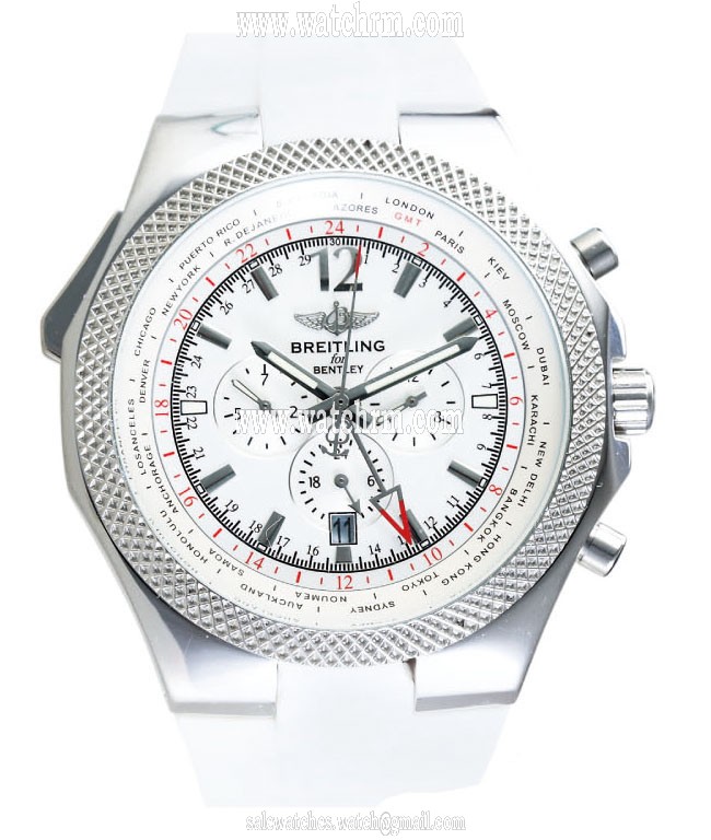 Breitling Bentley Motors GMT A4736212/g657 Midsize 49mm Stainless Steel Case Watch