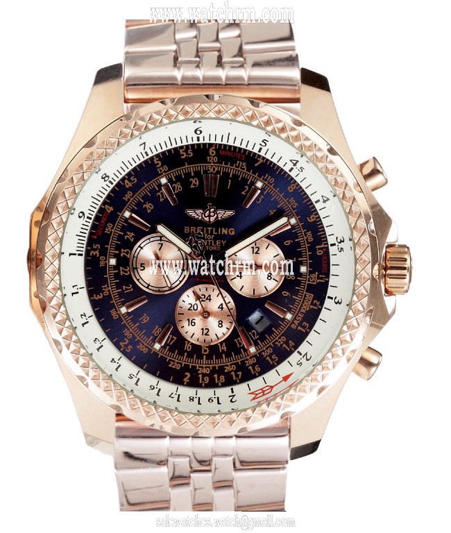 Breitling Bentley Motors GMT R2536712/B953 Black Dial 48.7mm Watch