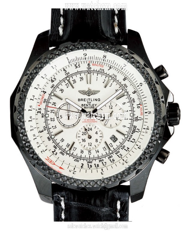 Breitling Bentley Motors Grey Dial White Dial Round Automatic Watch
