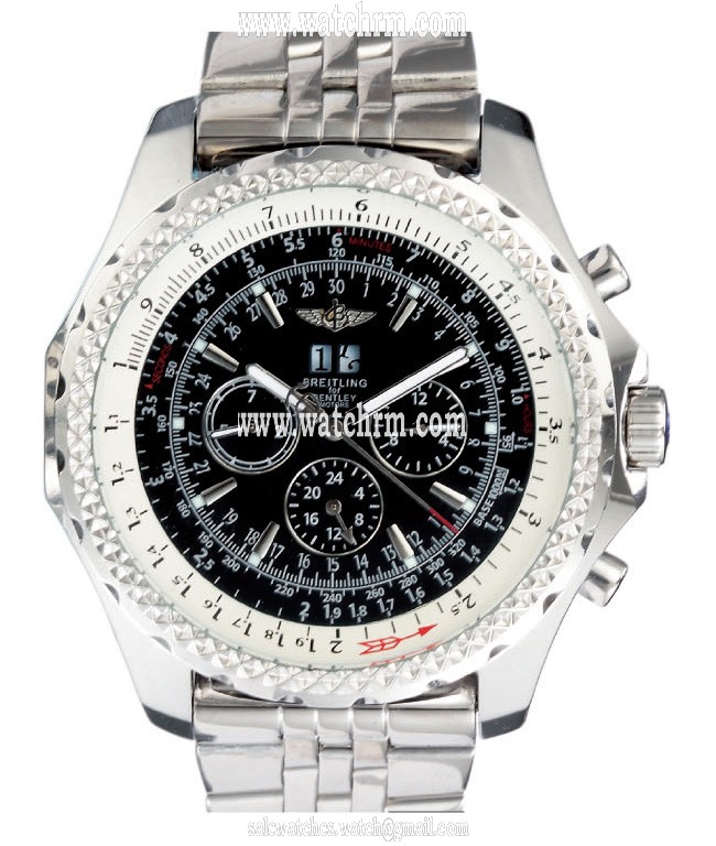 Breitling Bentley Motors GT A 44362 Stainless Steel Bezel Midsize Watch
