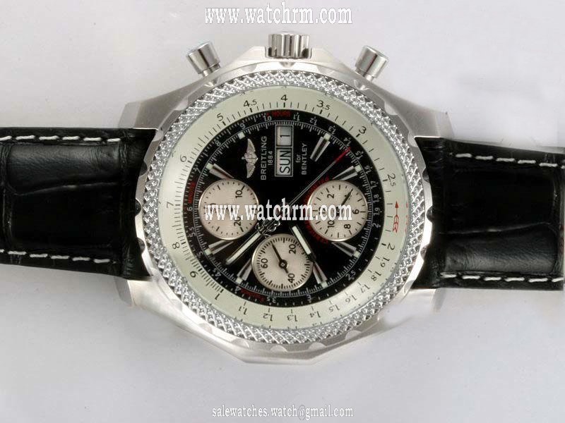Breitling Bentley Motors GT A13363 45mm Black Dial Automatic Watch
